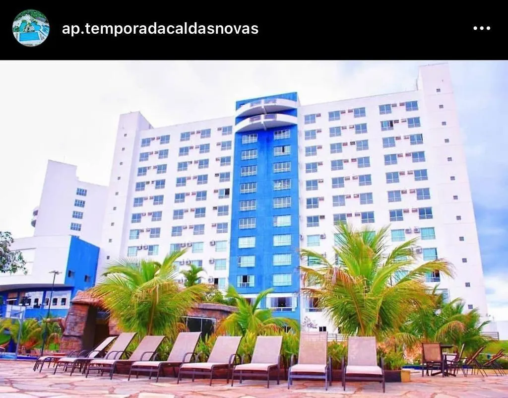 Ecologic Ville Resort Apto Ha 900 Mt Do Centro De Caldas Novas Apartment